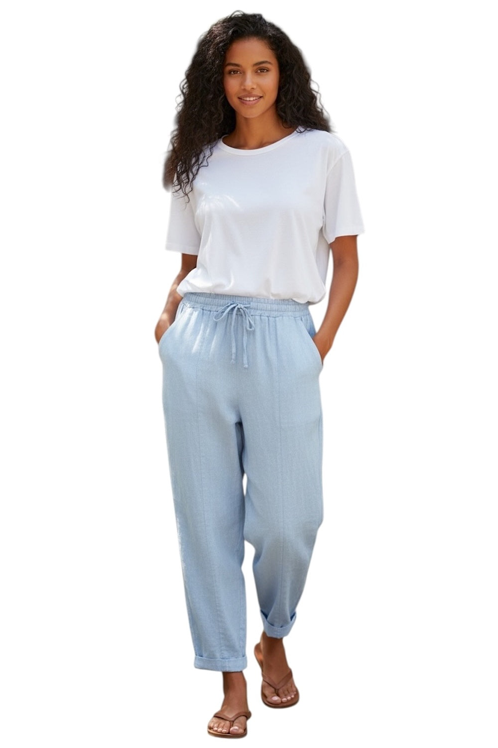 Le îls light blue pants