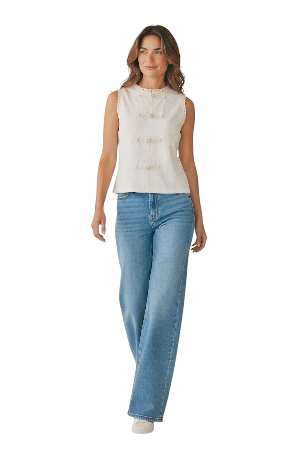 Saiph cream gilet