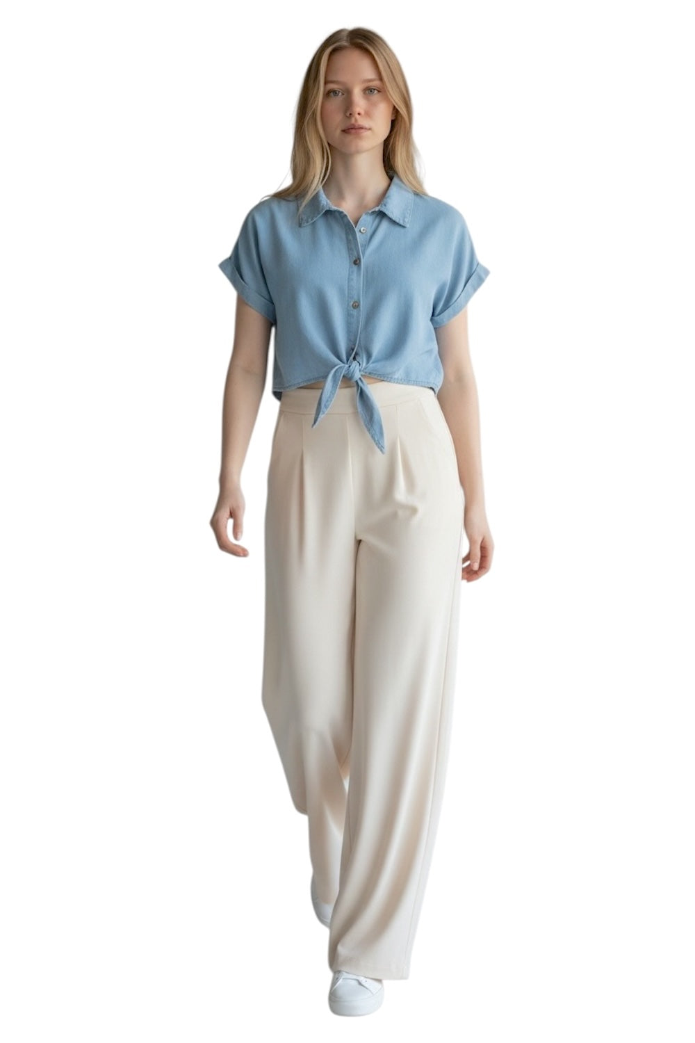 Le îls light blue shirt