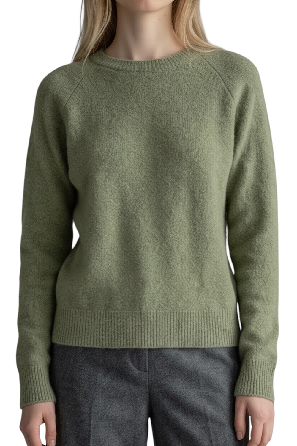 Maglione verde oliva Kontatto