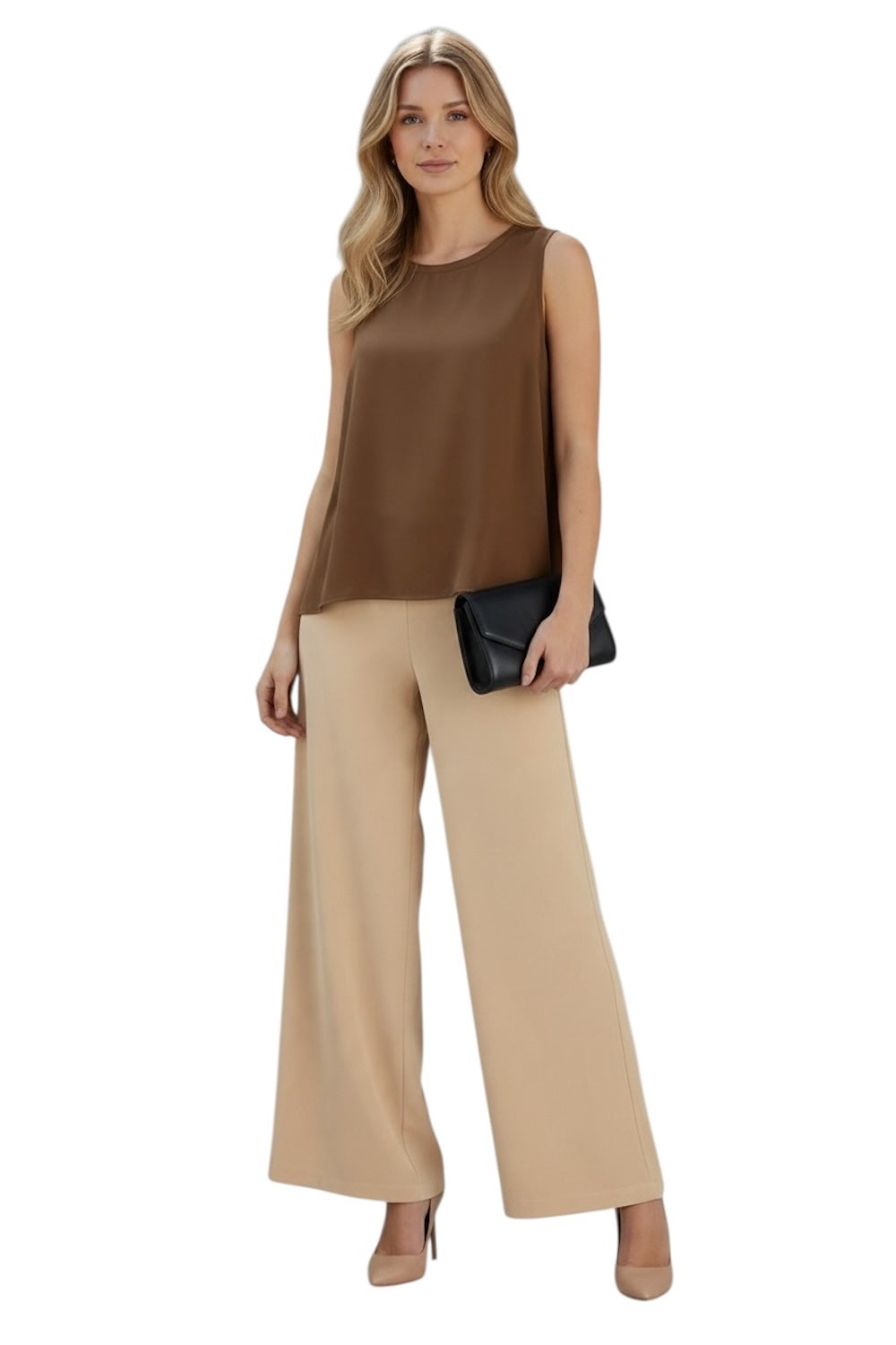 Vicolo brown top
