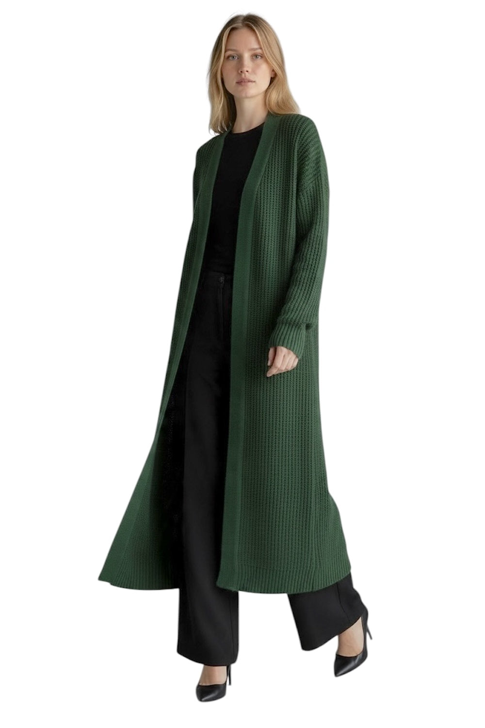 Cardigan verde scuro Vicolo