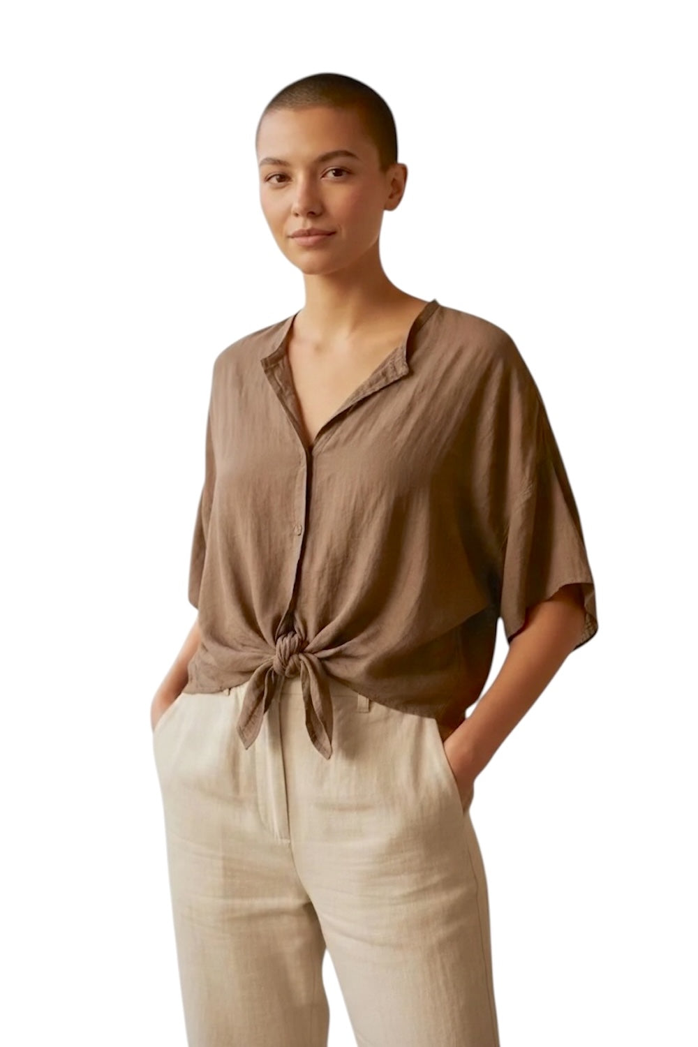 Vicolo chocolate shirt