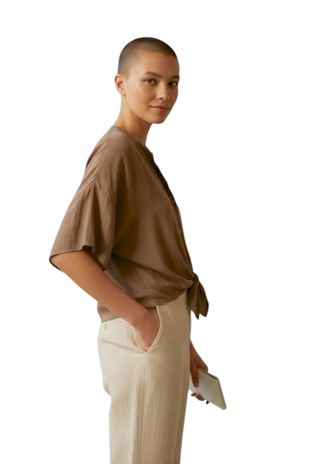 Vicolo chocolate shirt