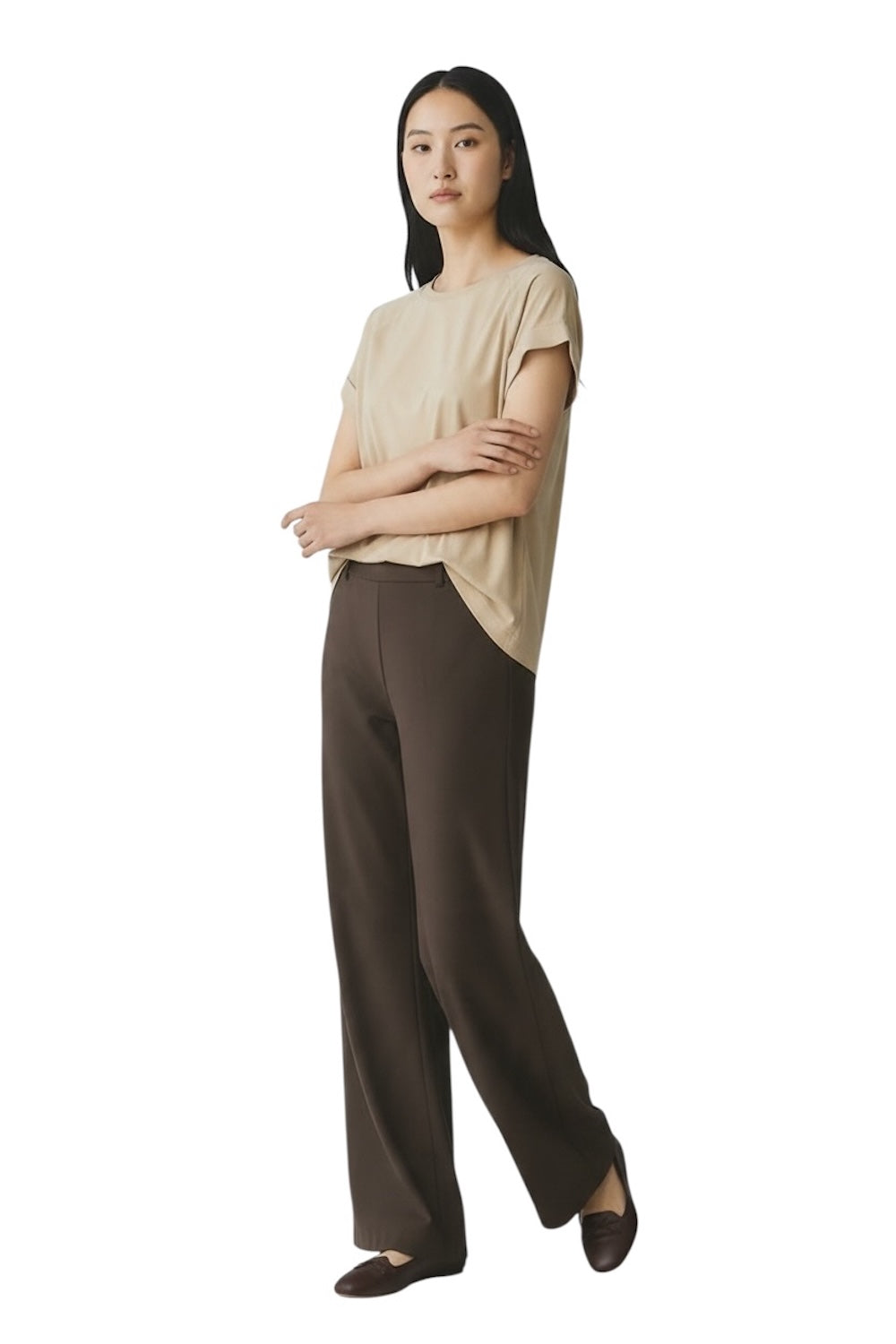Maglietta beige Vicolo