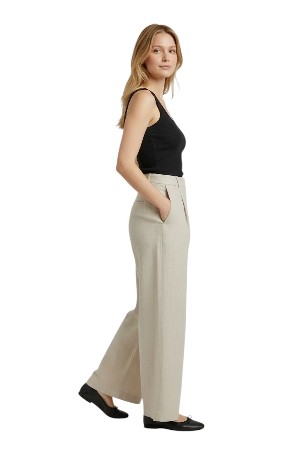 Vicolo schwarzes Glitzertop