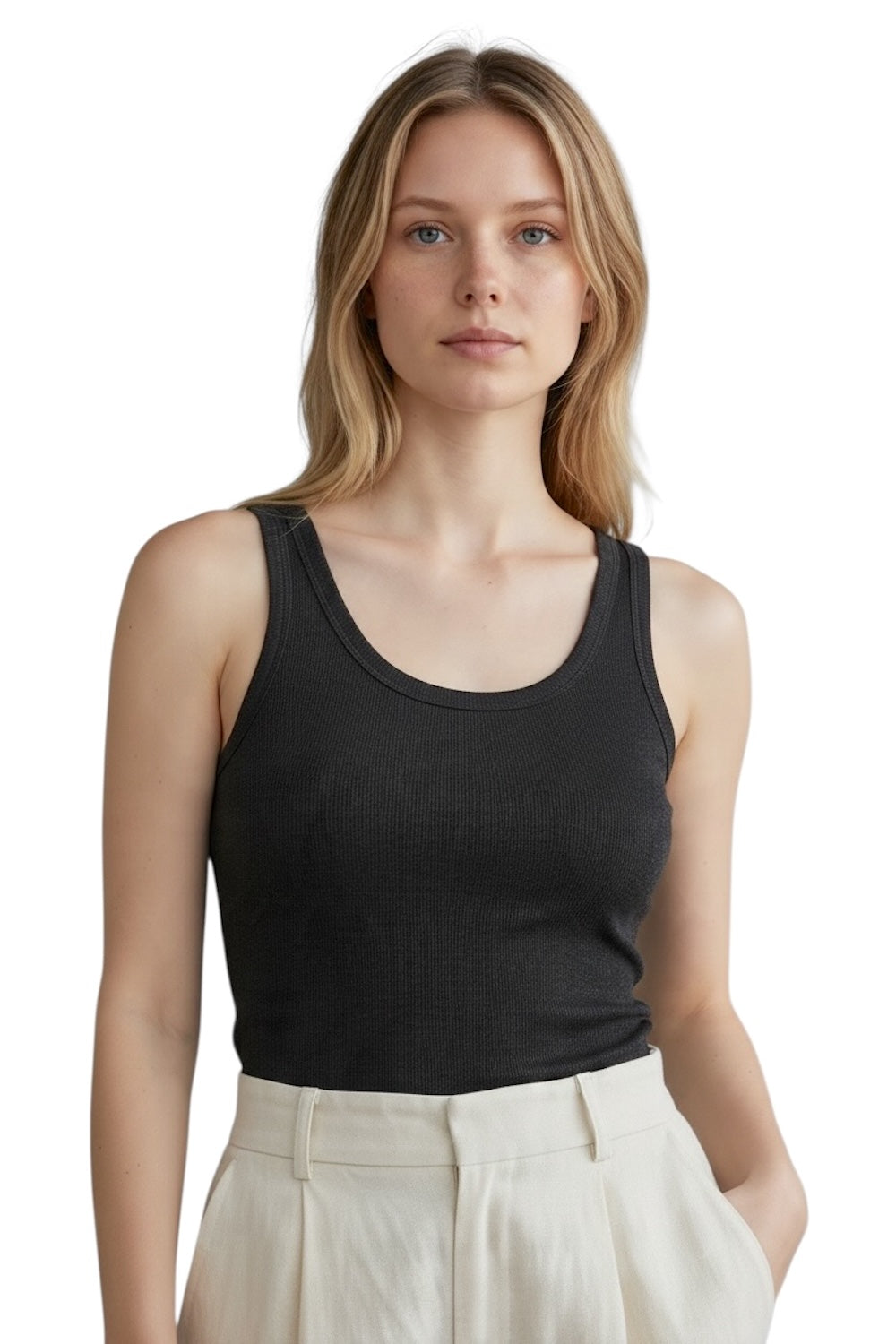 Vicolo black glitter top