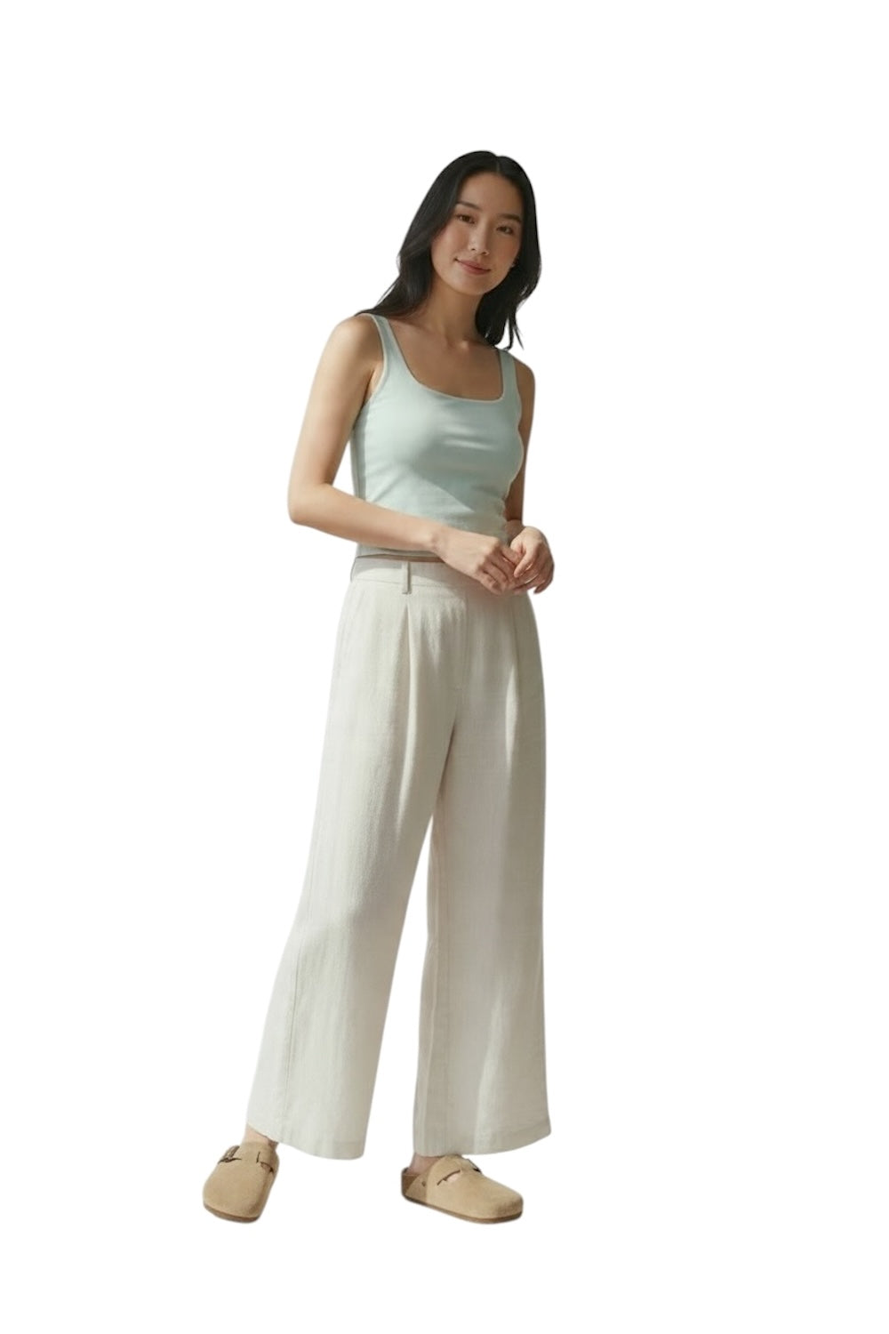 Vicolo light green top