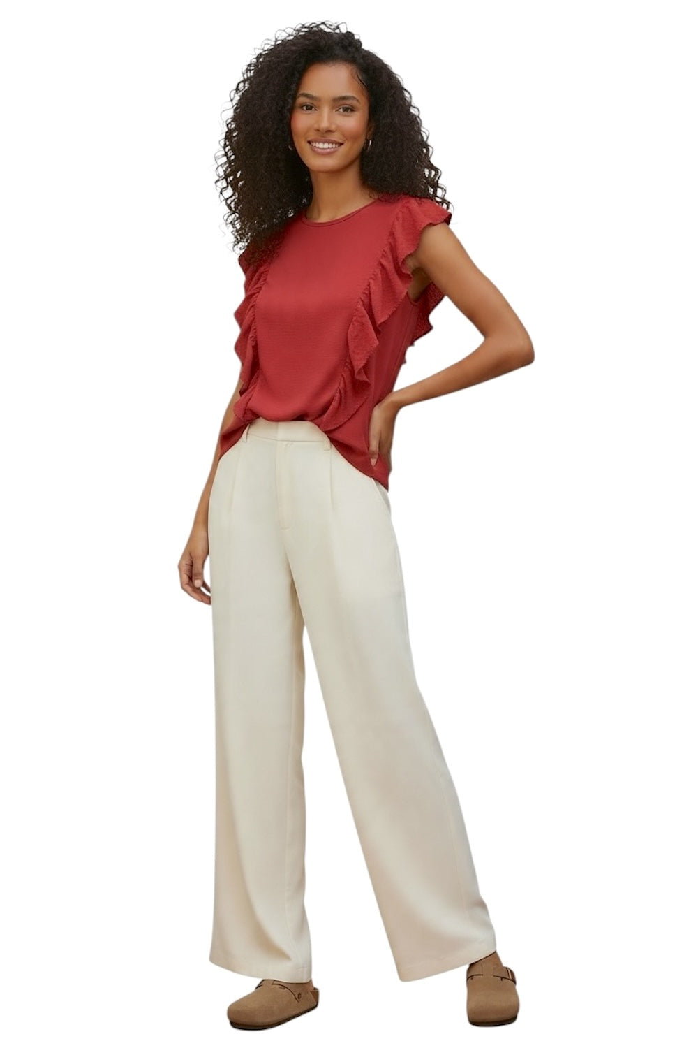 Vicolo india red t-shirt