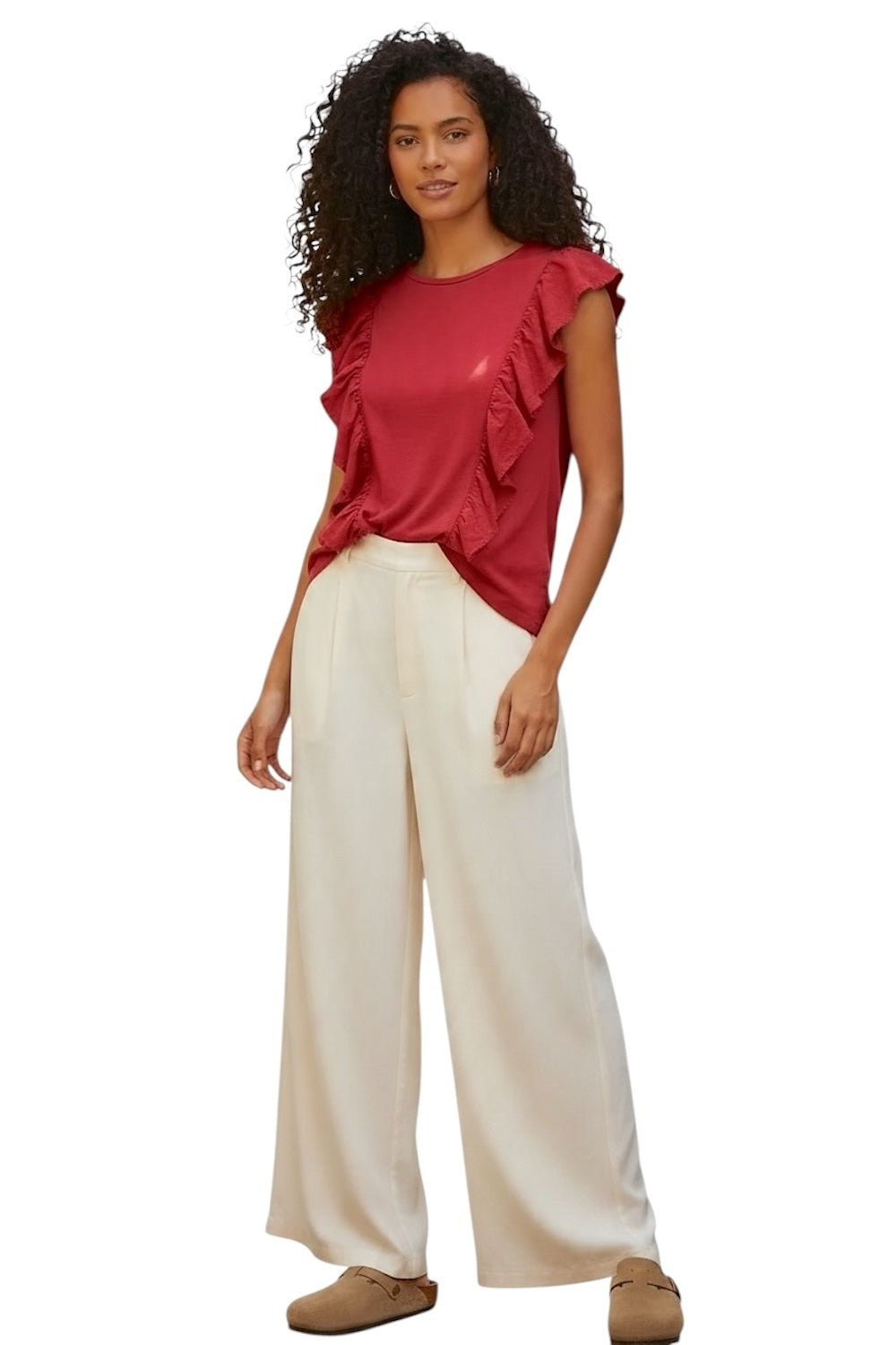 Vicolo india red t-shirt