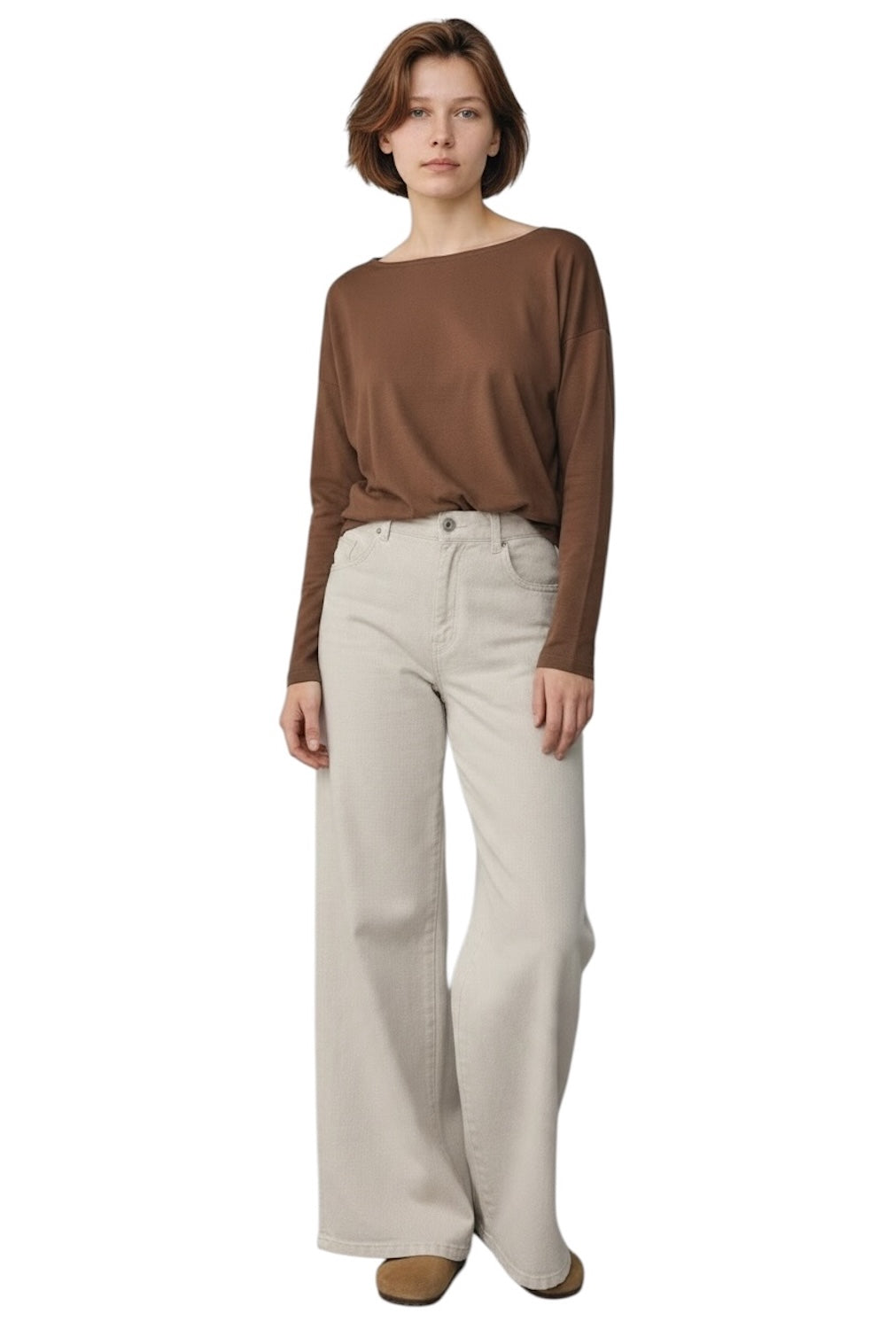 Vicolo brown t-shirt