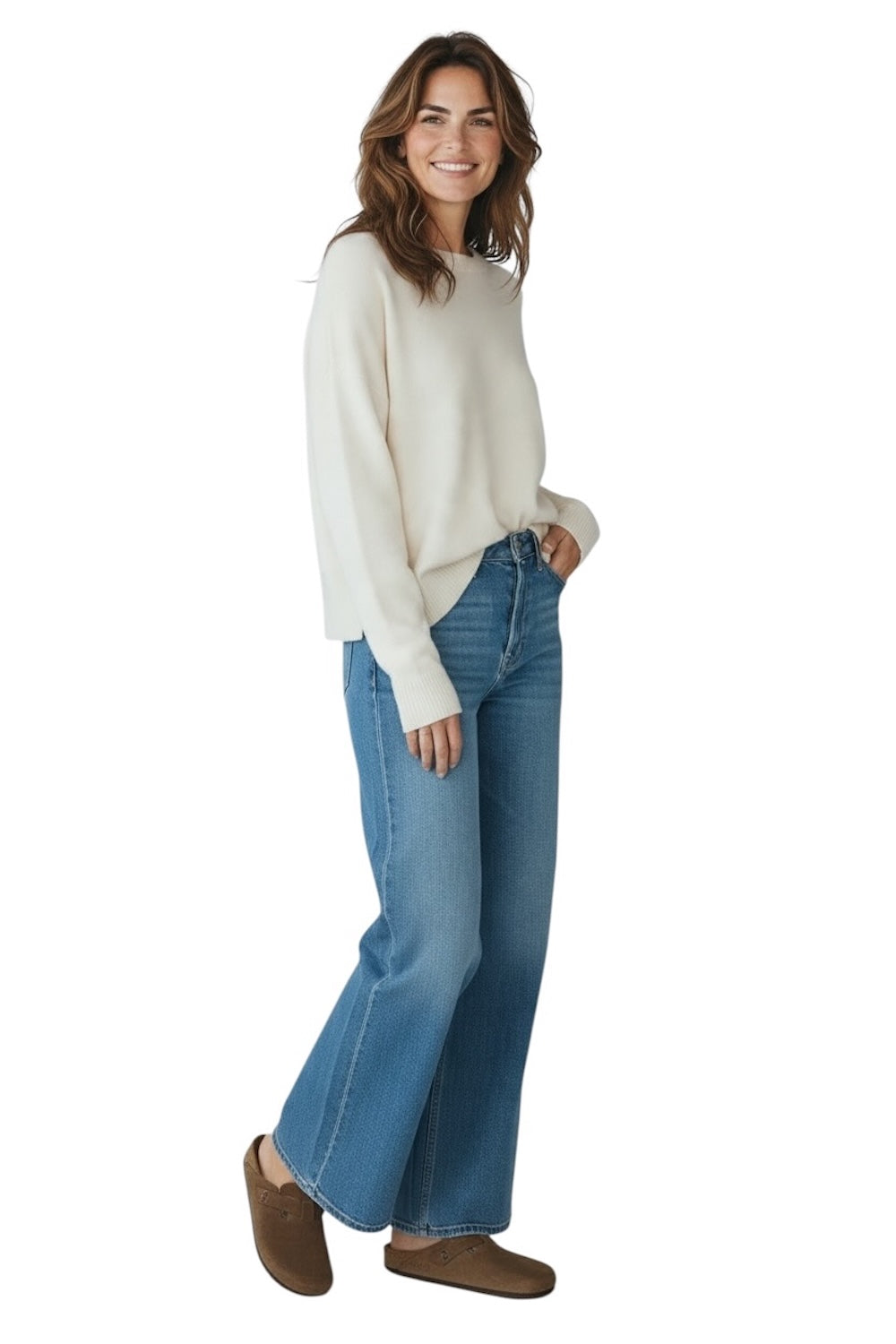 Maglione crema Vicolo