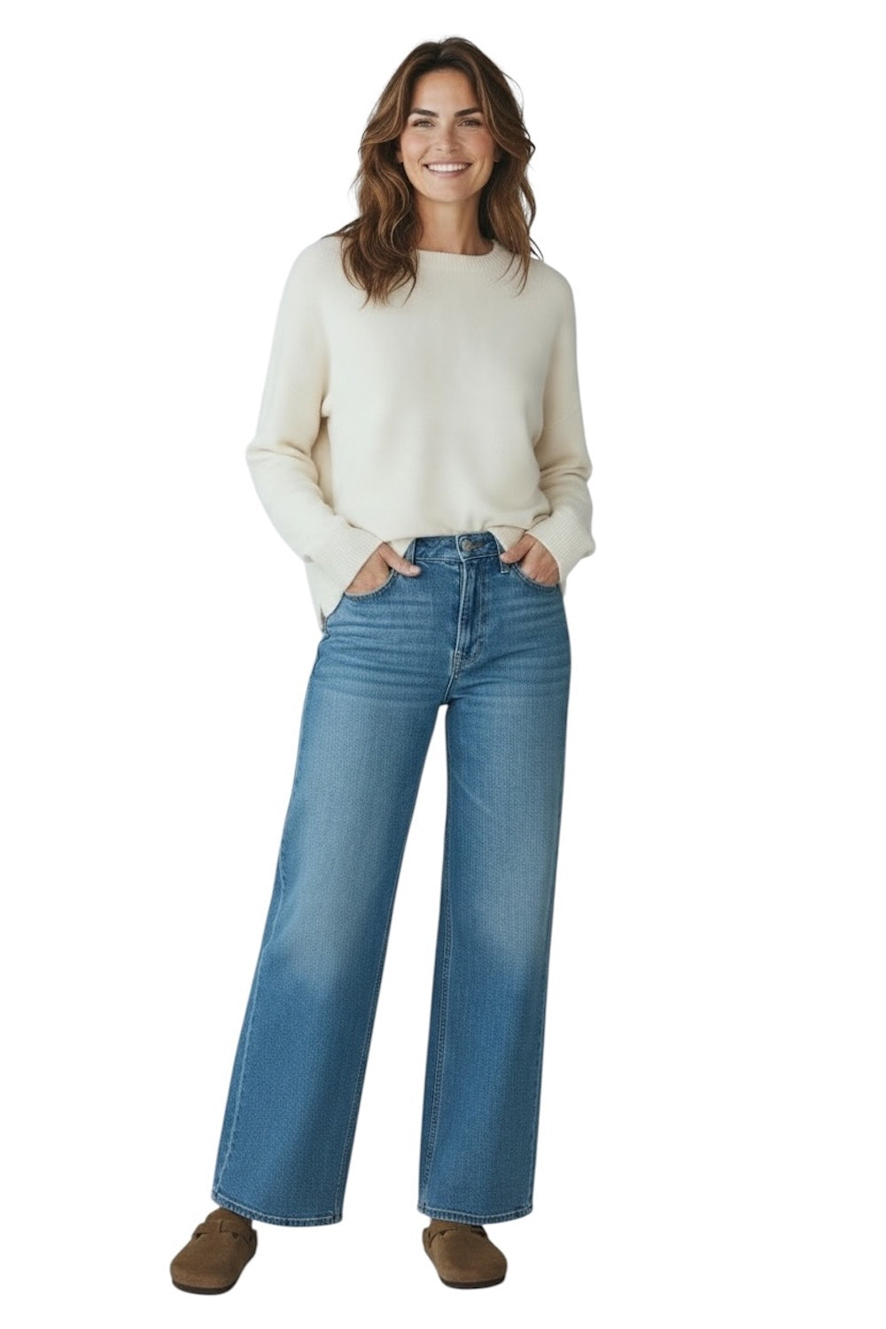 Maglione crema Vicolo
