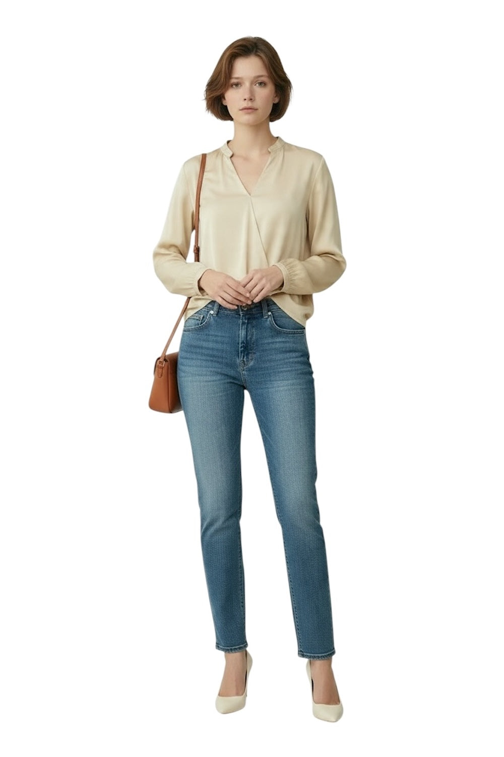 Jeans Vicolo in denim blu Siena