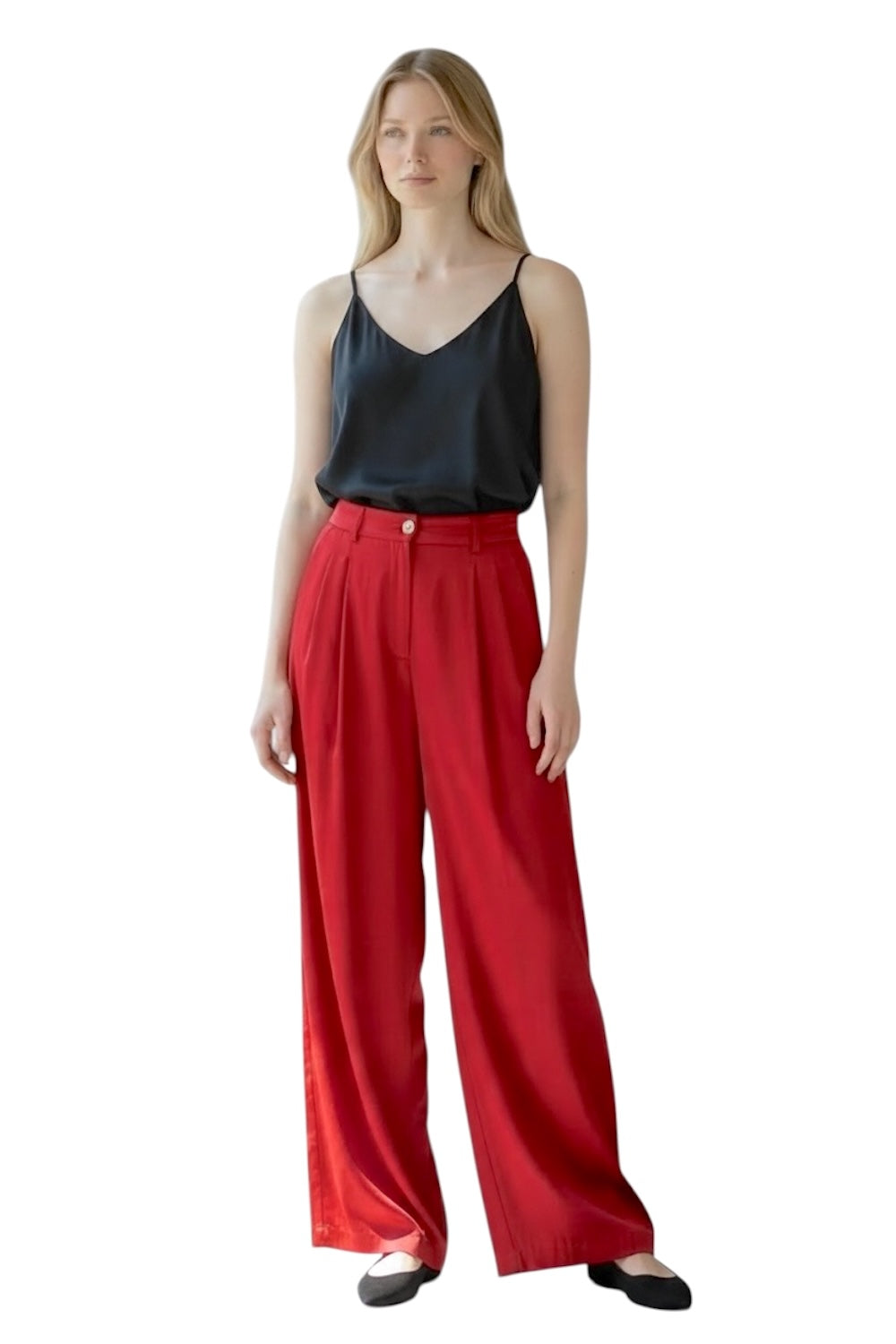 Pantaloni rossi Vicolo