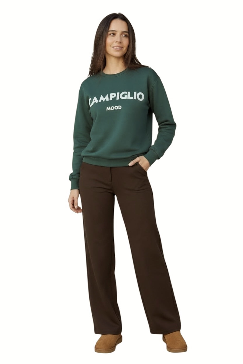 Grünes Sweatshirt von Vicolo Campiglio
