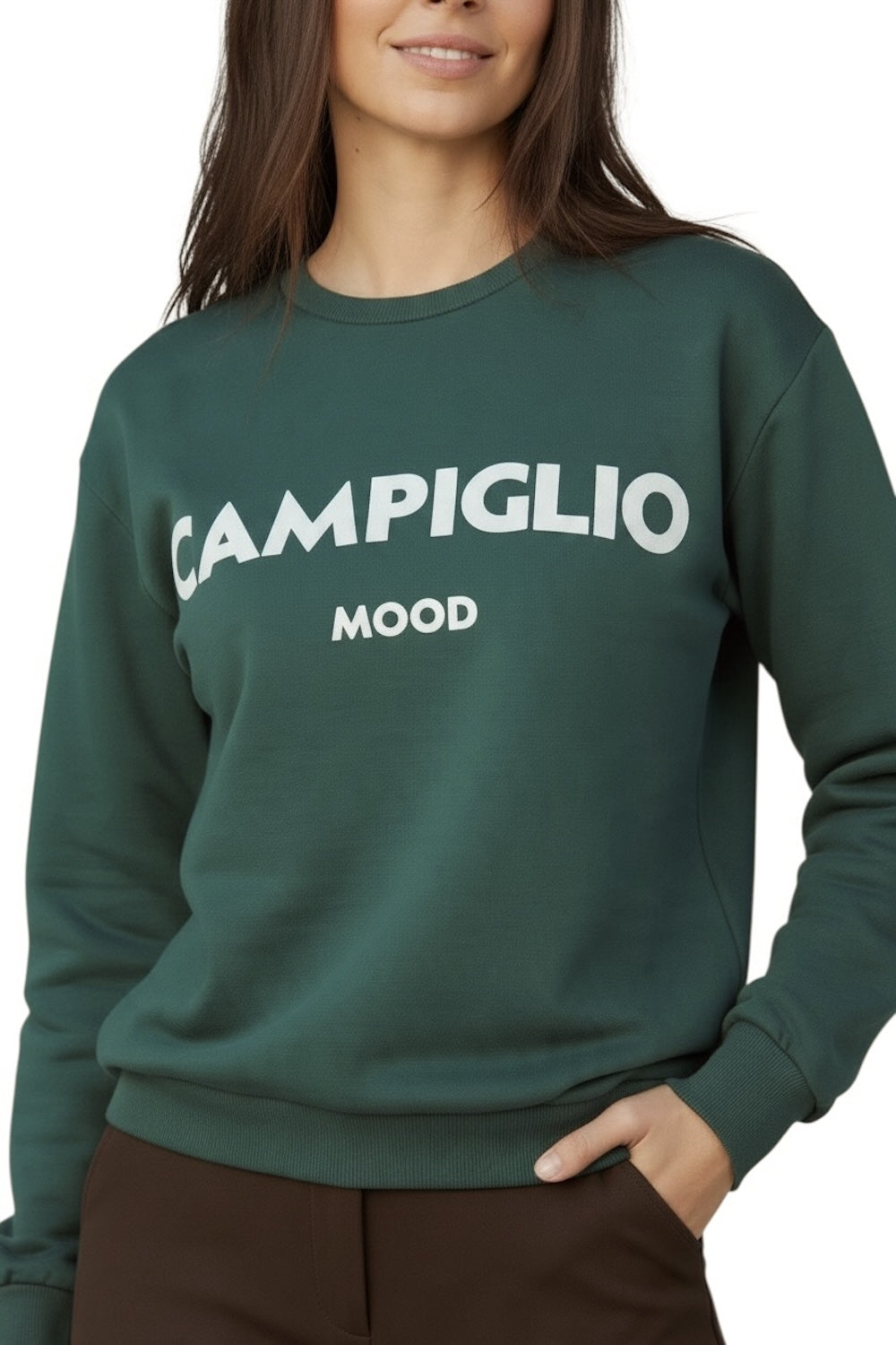 Grünes Sweatshirt von Vicolo Campiglio