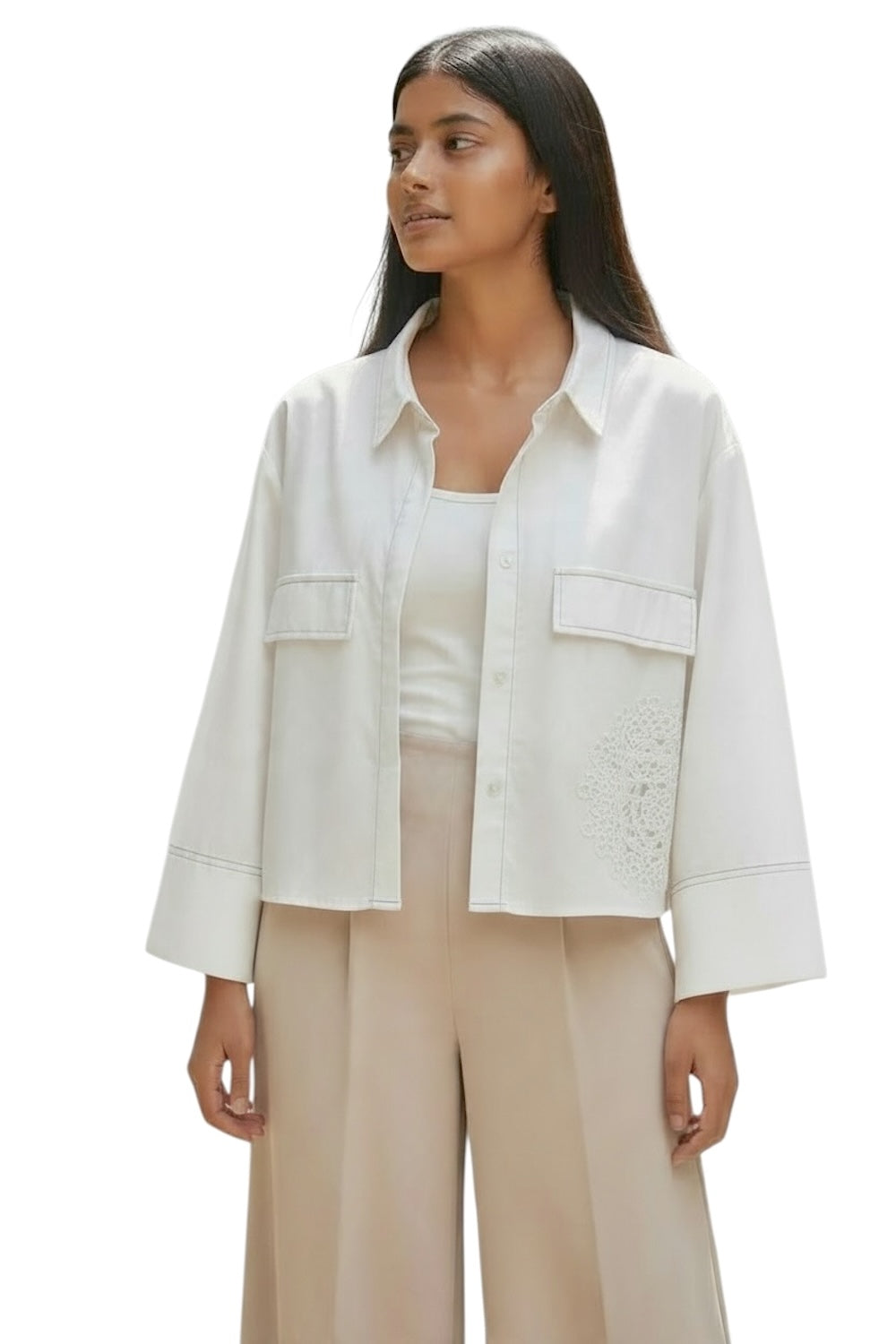 Annie Glam white shirt