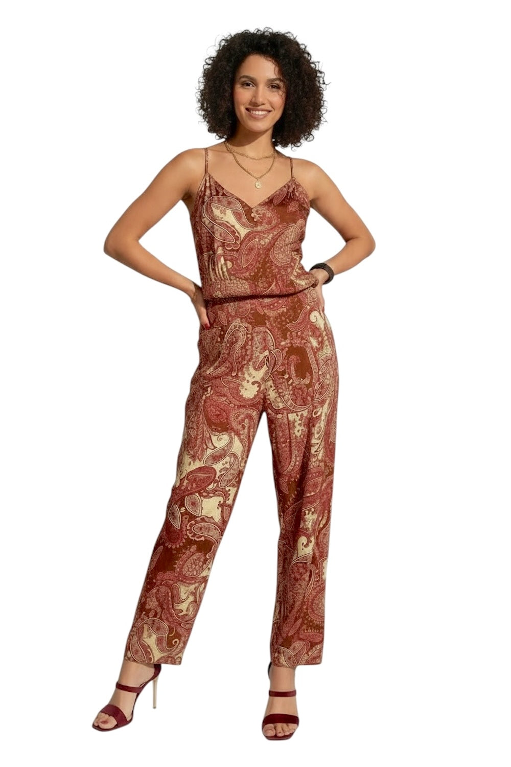 Kontatto Jumpsuit in Ecru/India