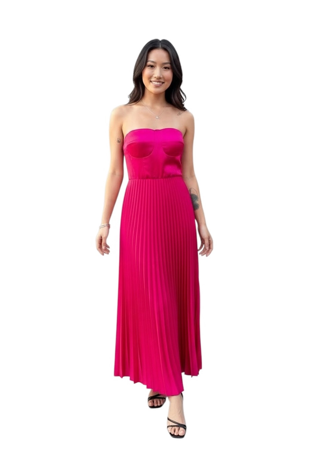 Abito fucsia Dixie