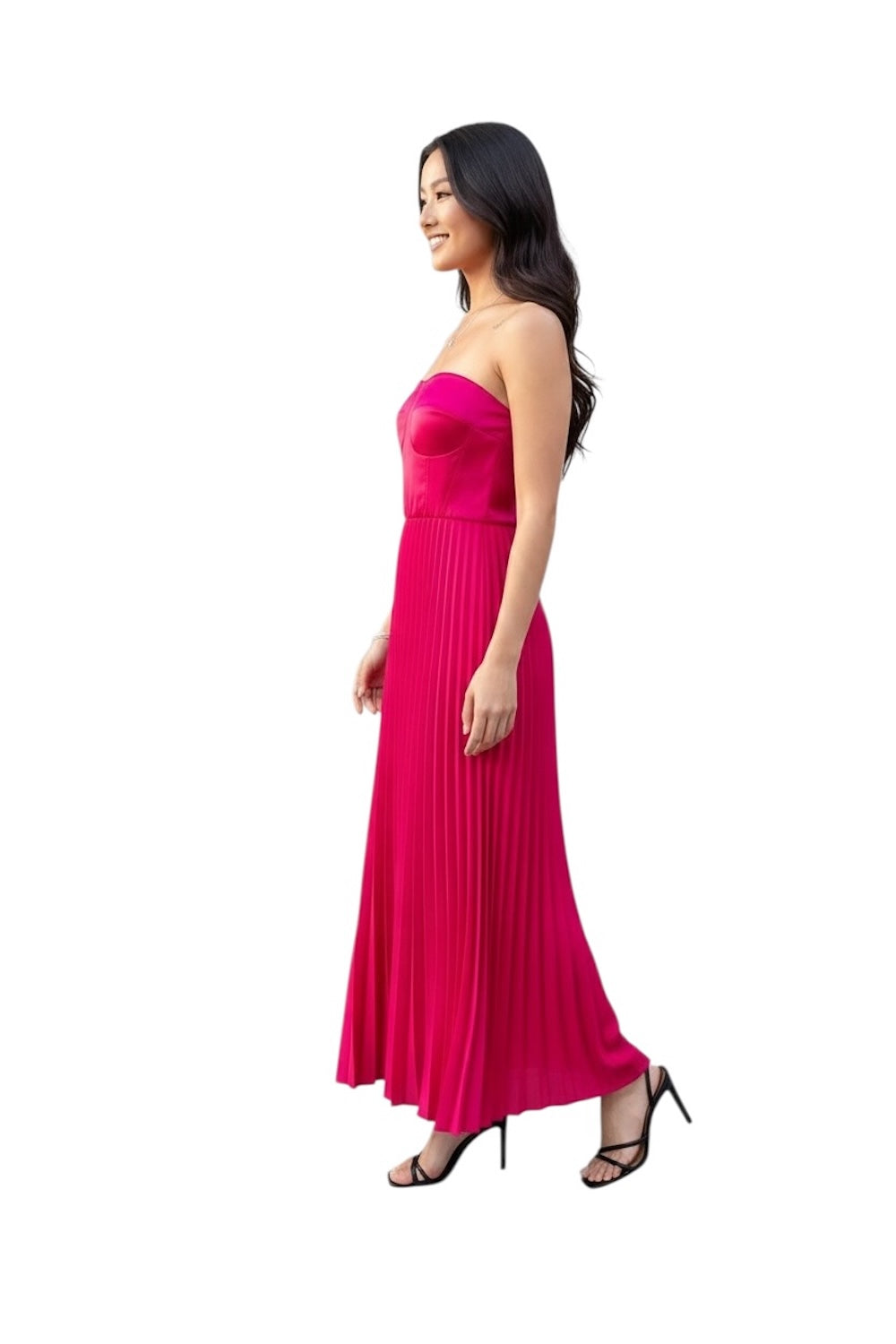Abito fucsia Dixie