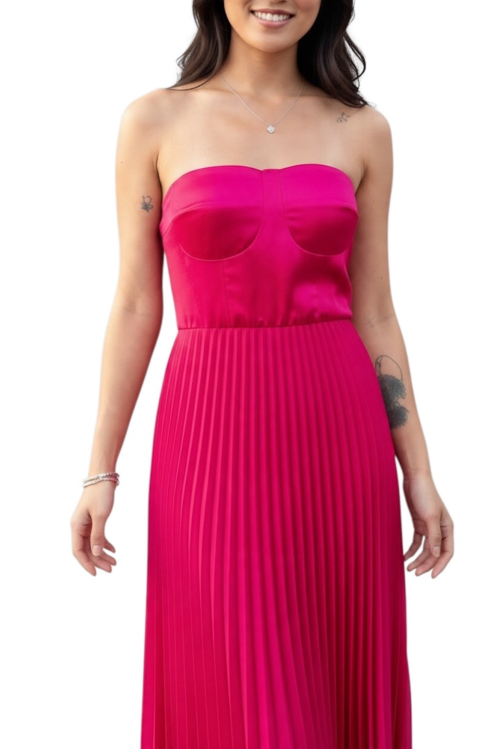 Abito fucsia Dixie
