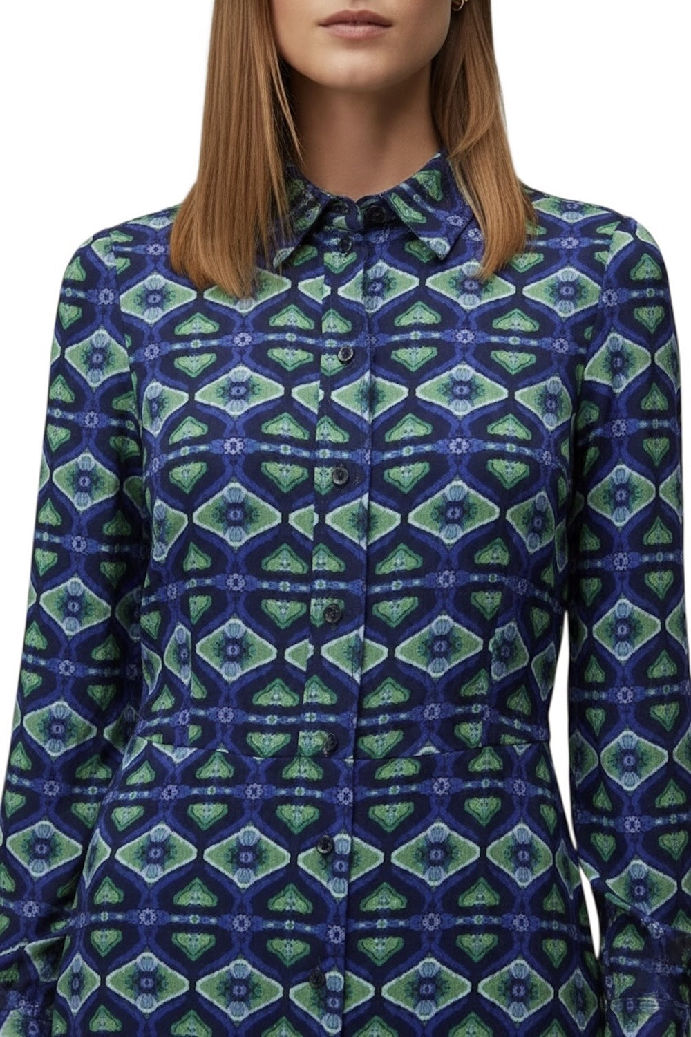 Dixie purple chemisier dress