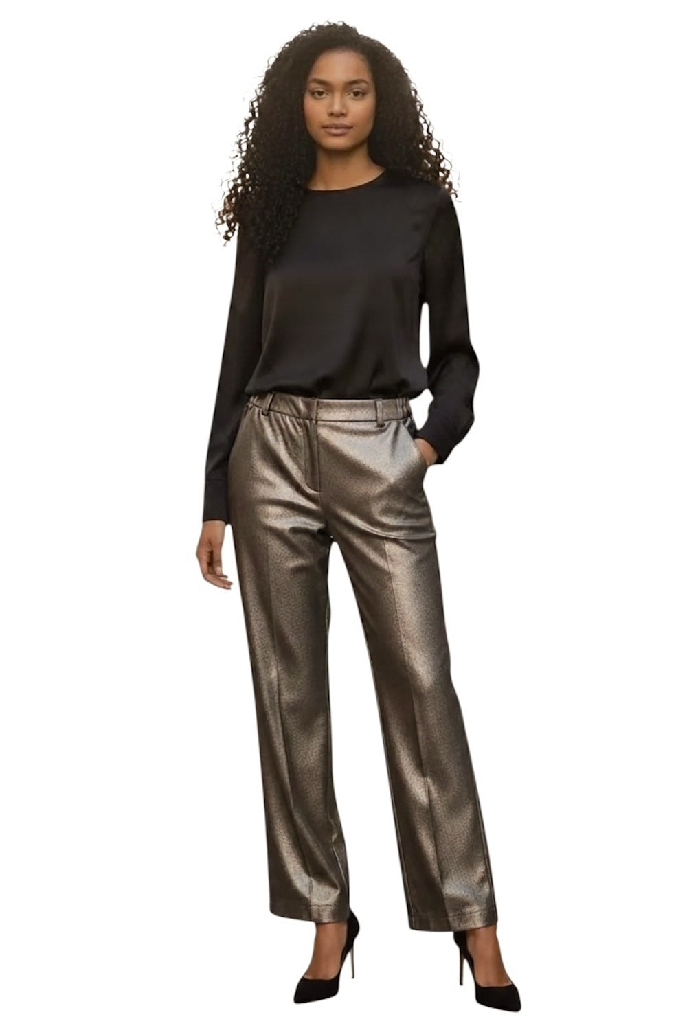 Maryley silberne Hose