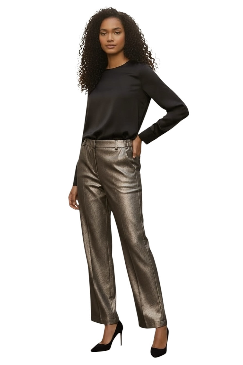 Maryley silberne Hose
