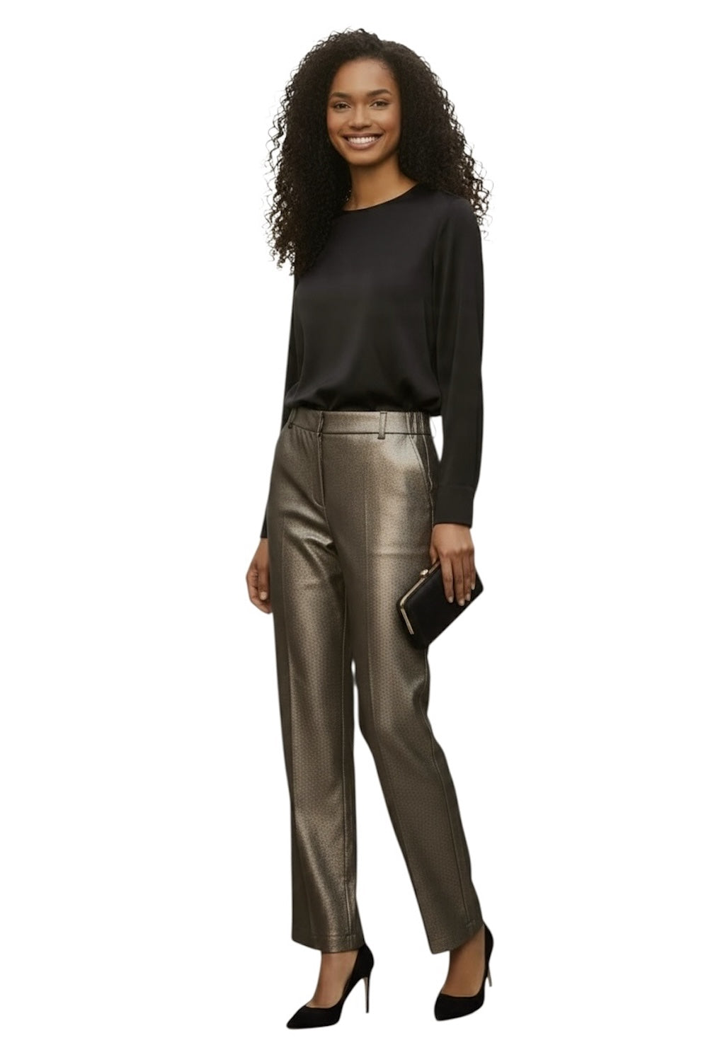 Maryley silberne Hose