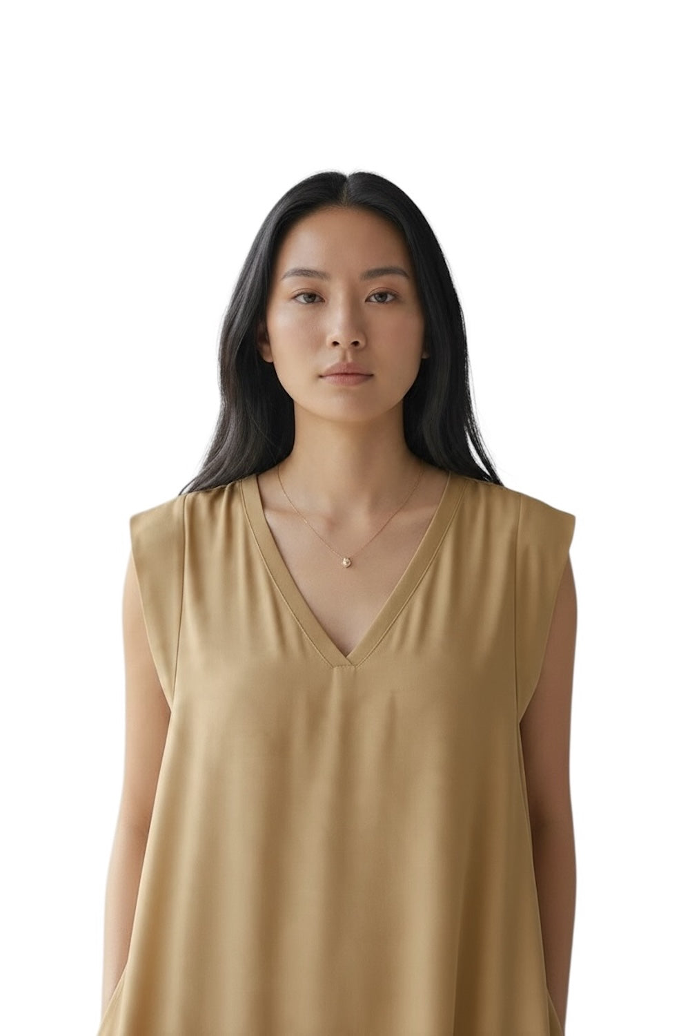 Dixie-Taupe-Kleid