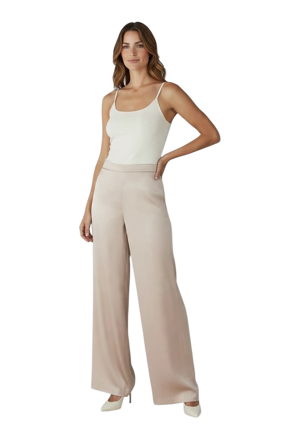 Dixie beige Hosen