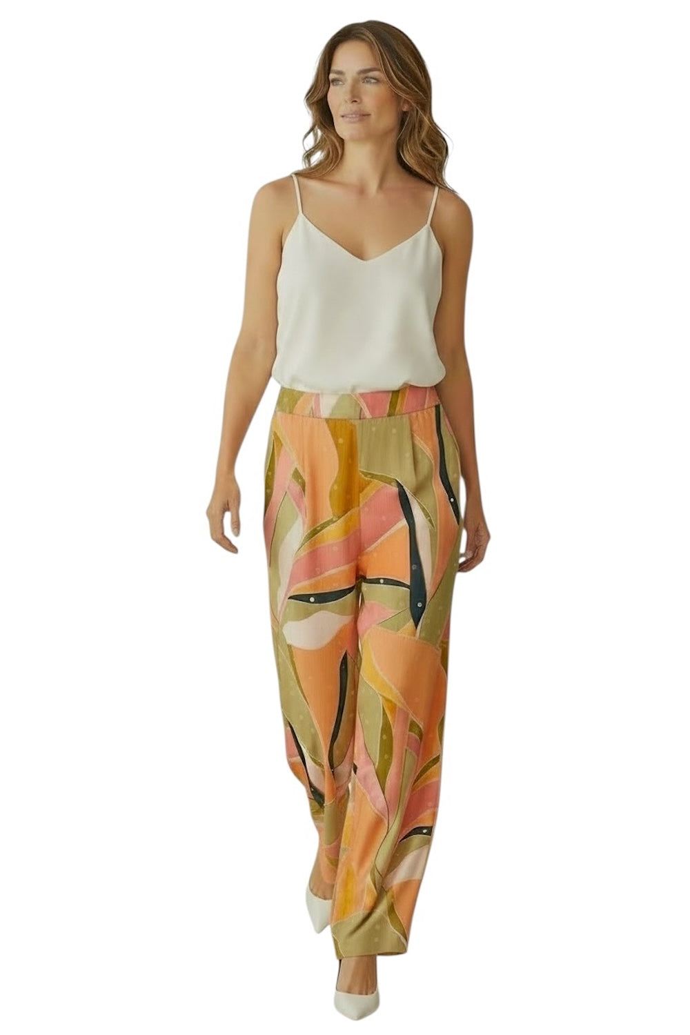 Pantaloni multicolor Dixie