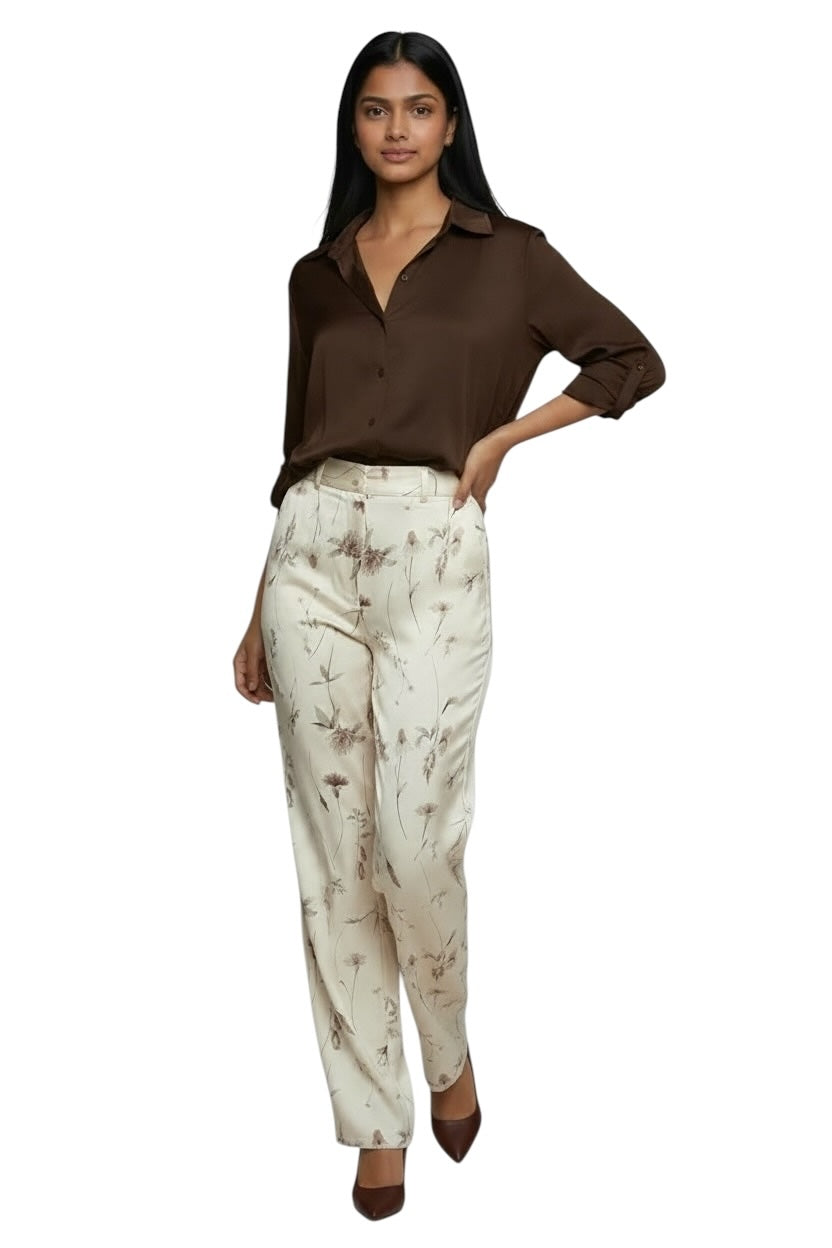 Pantaloni color latte Susy Mix