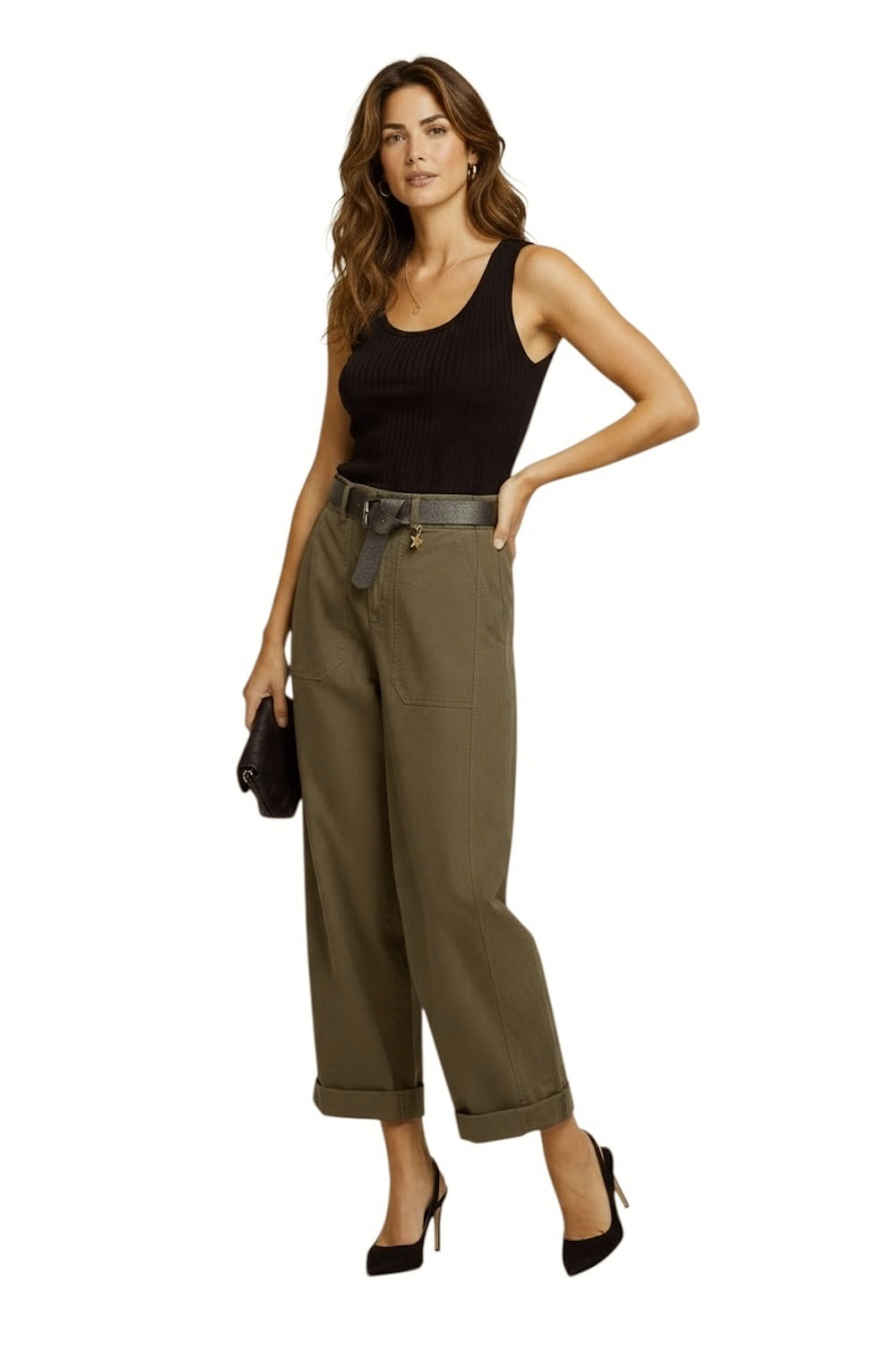 Susy Mix Hose in Braun