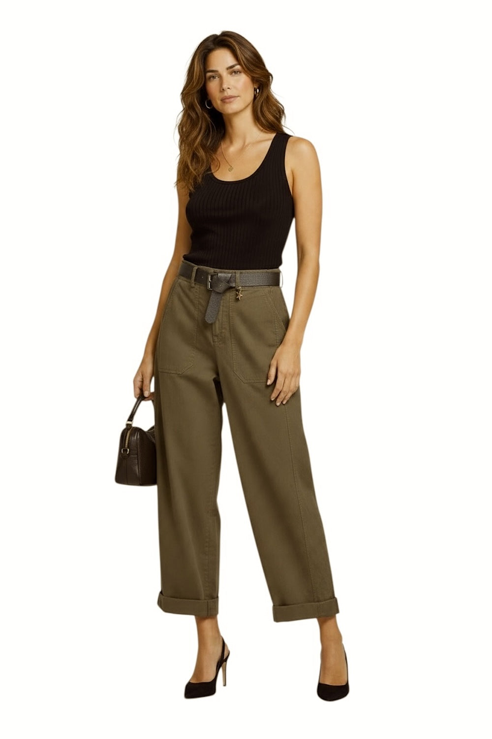 Susy Mix Hose in Braun