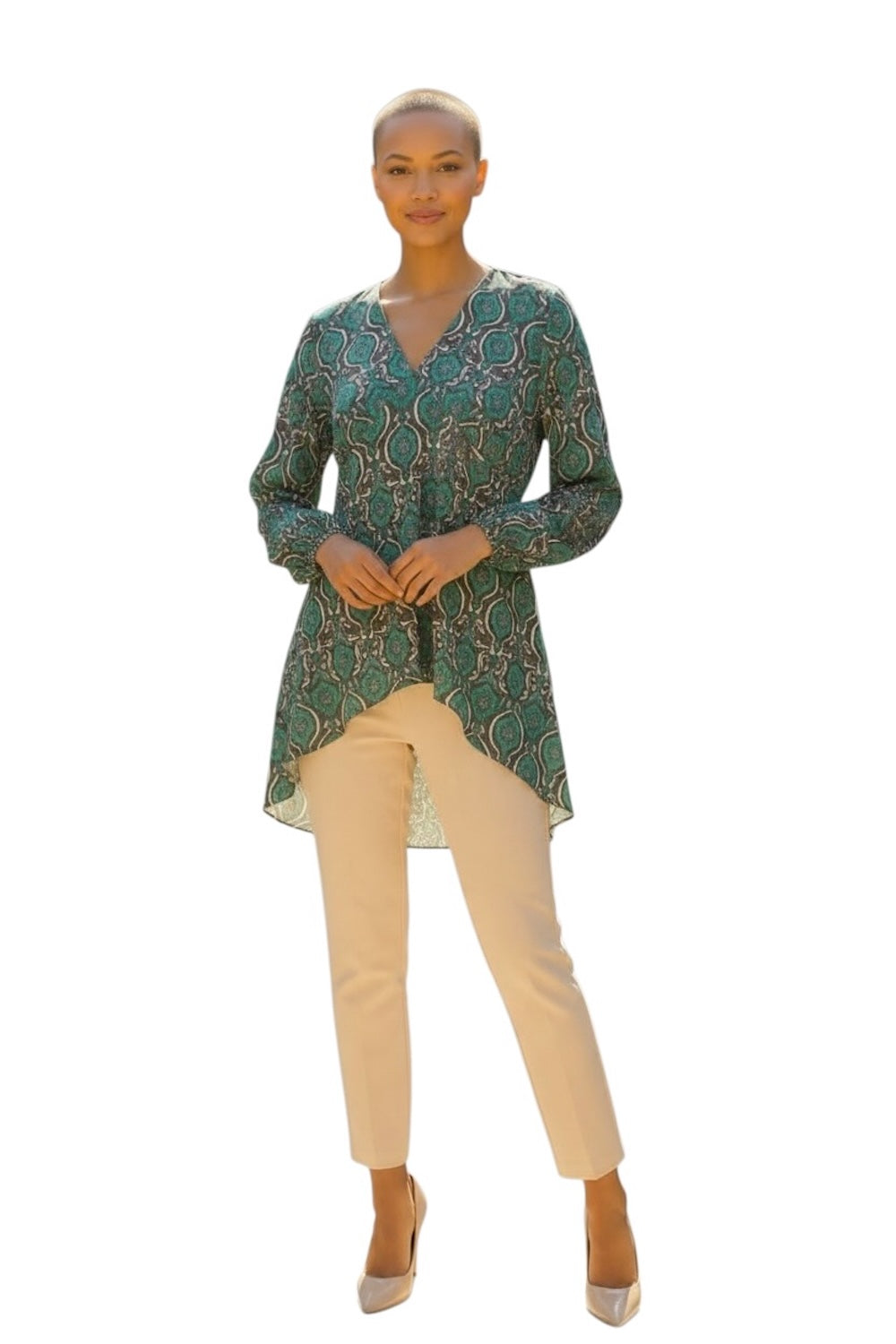 Kikisix mud green shirt