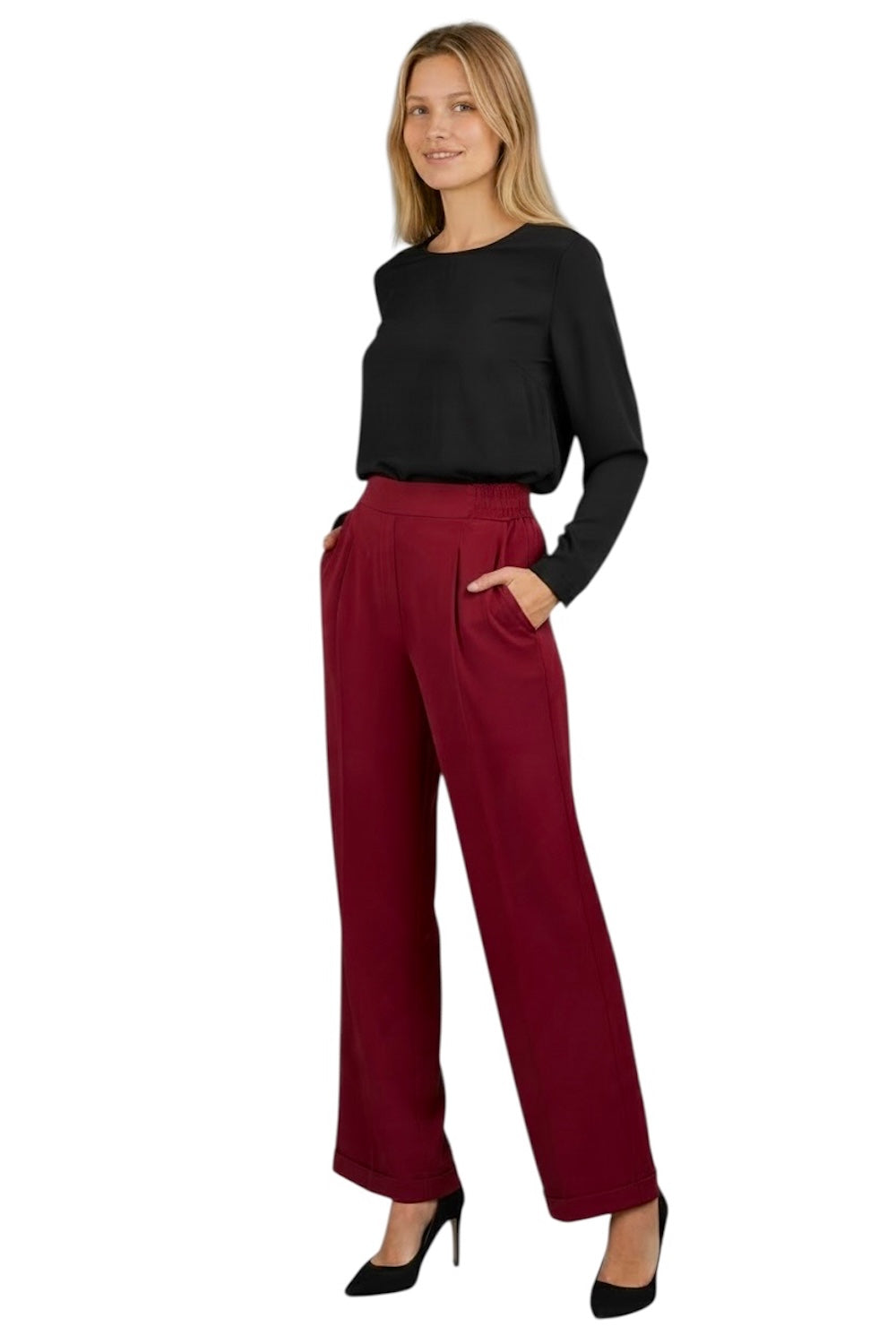 Saiph bordeaux pants