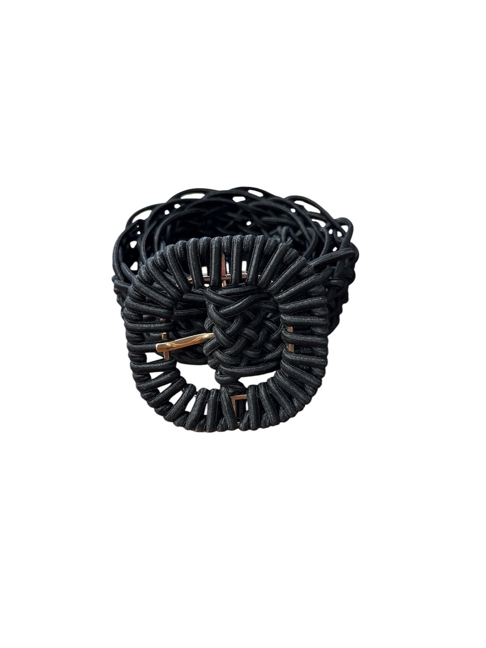 Susy Mix black elastic belt