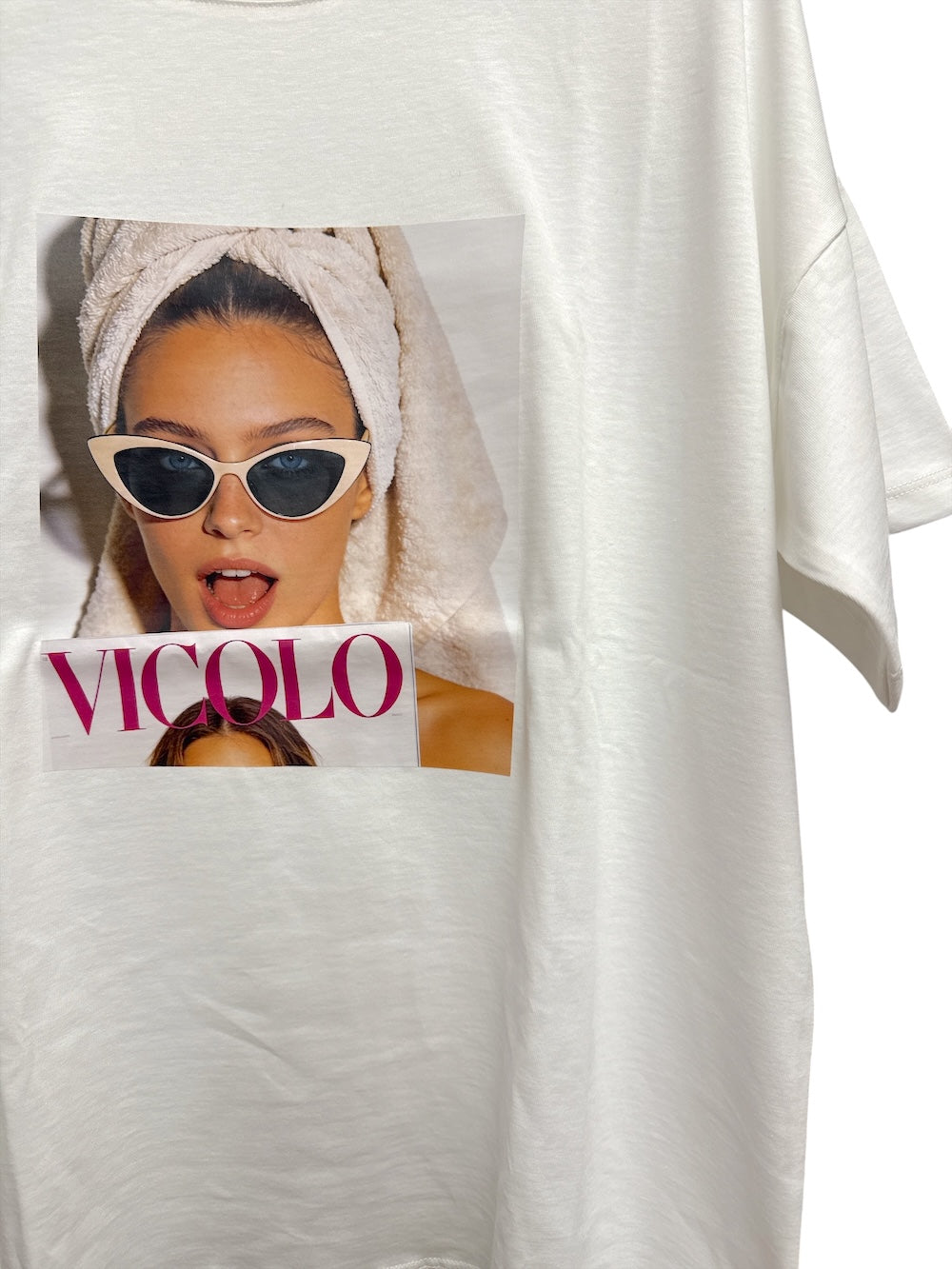 weißes Vicolo-T-Shirt