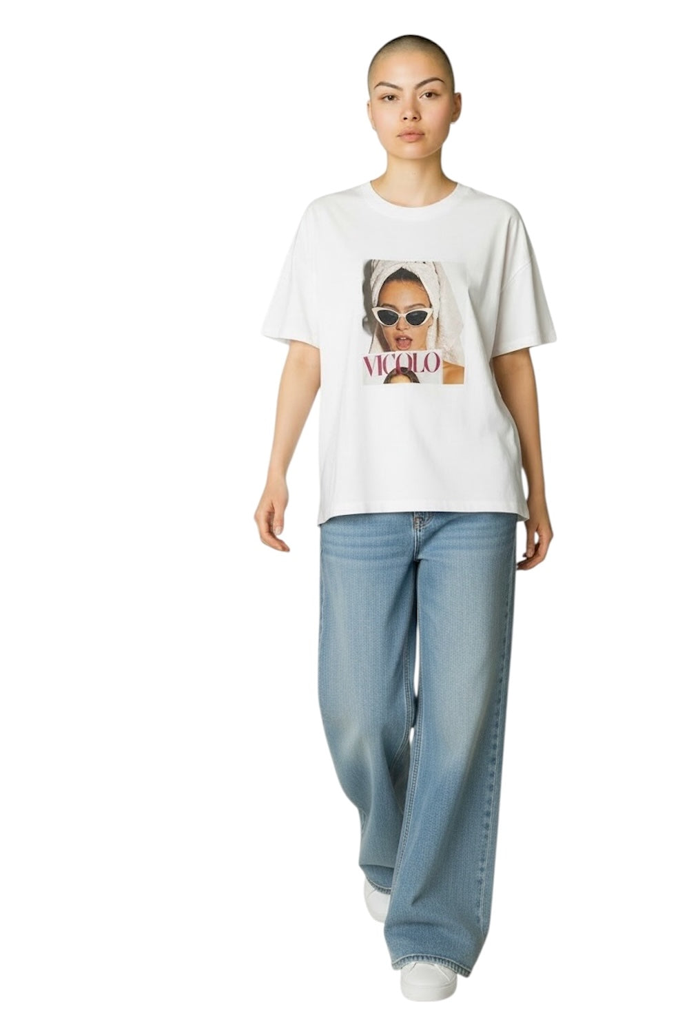 Vicolo white t-shirt