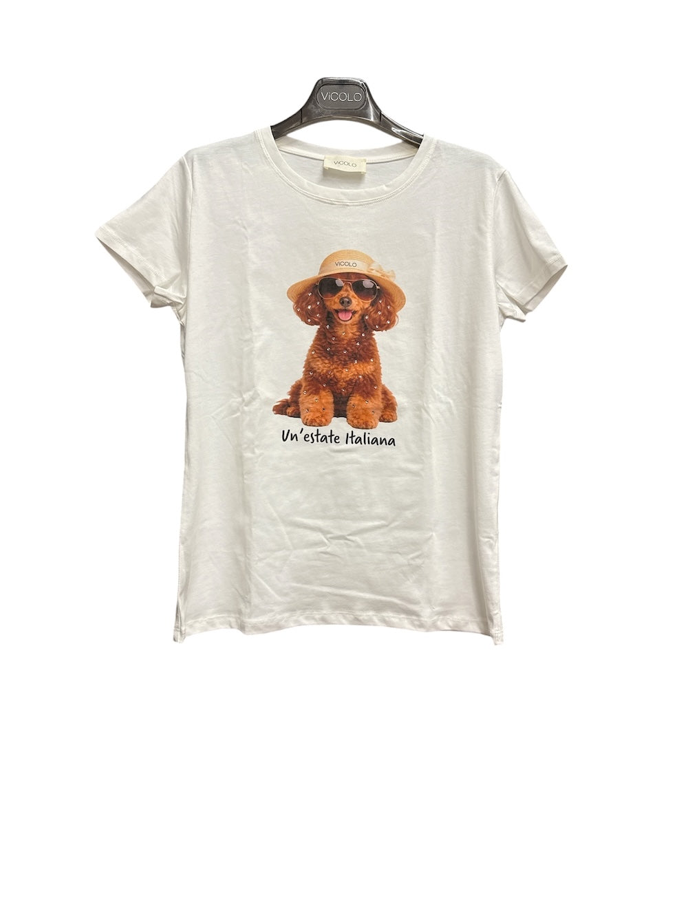 Vicolo white t-shirt