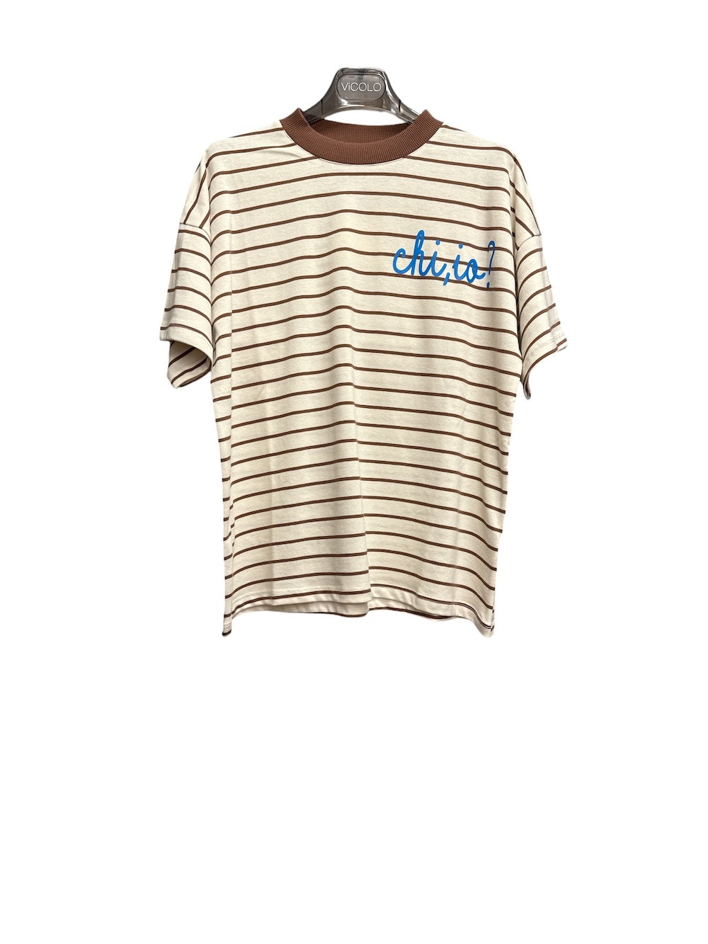 Vicolo natural-tobacco t-shirt