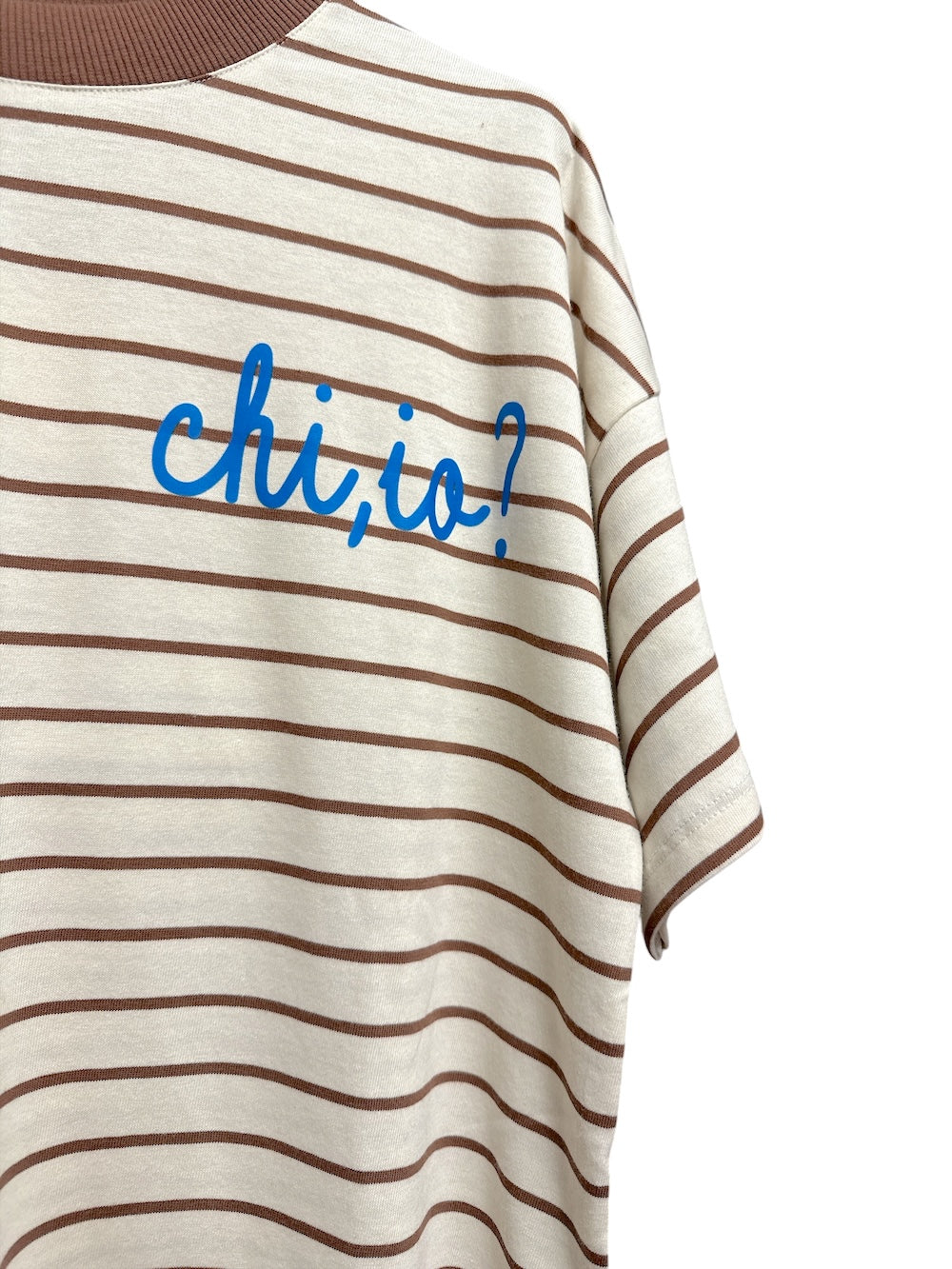 Vicolo naturfarbenes Tabak-T-Shirt