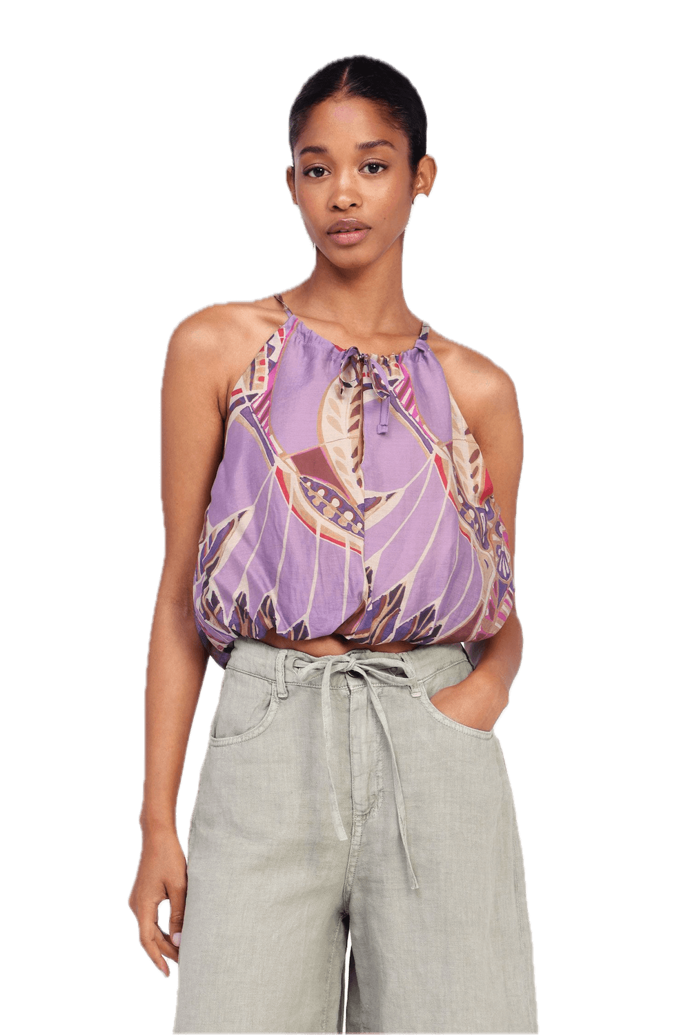 Dixie lilac top