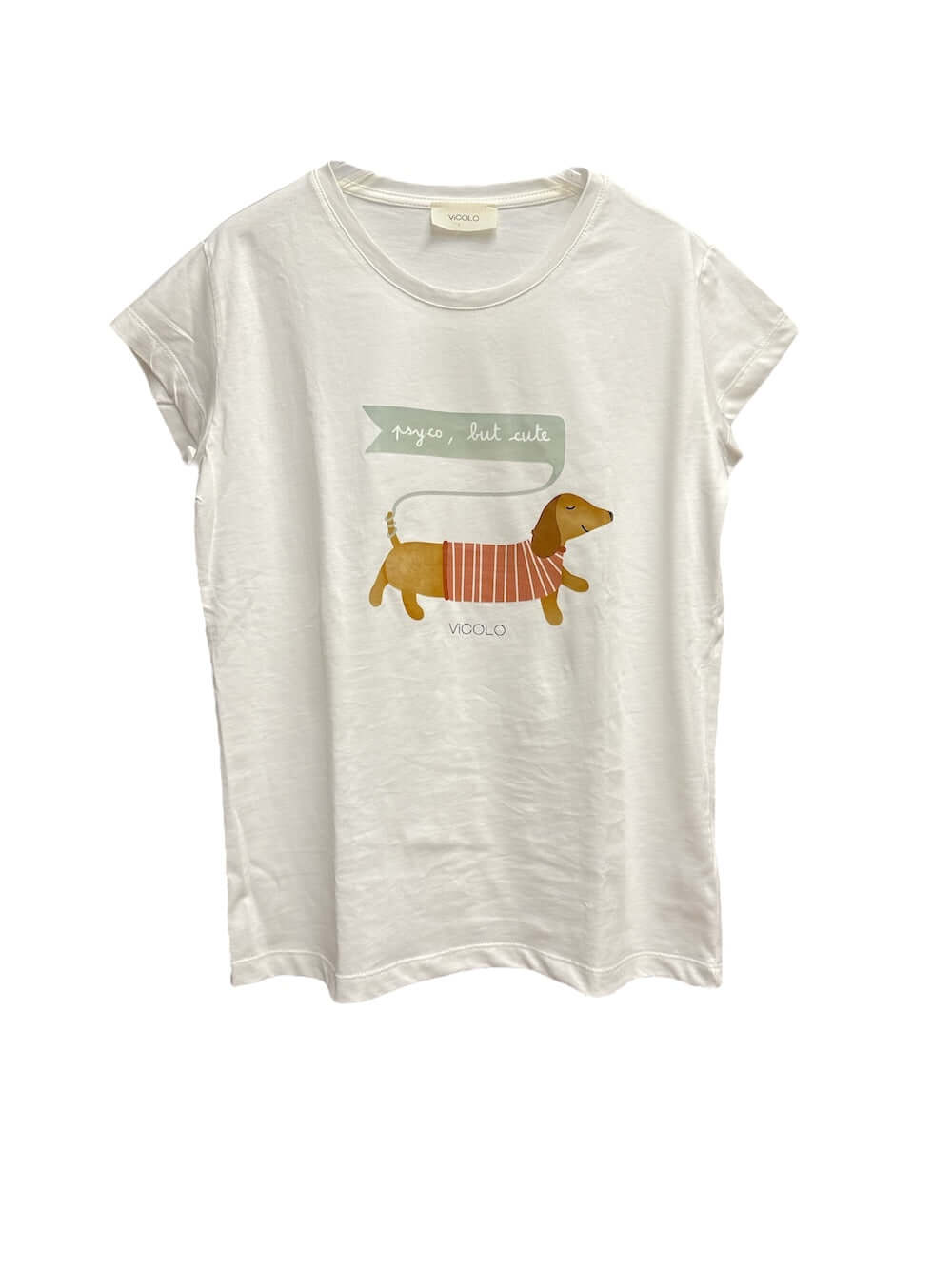 Vicolo psyco , but cute white t-shirt