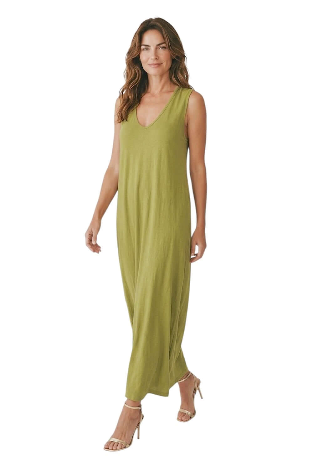 Susy Mix olive green dress