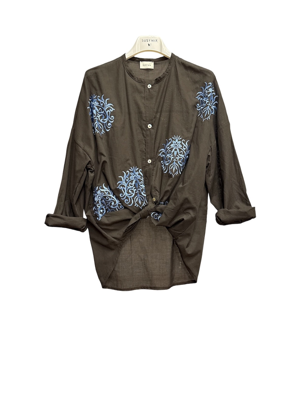 Susy Mix brown shirt