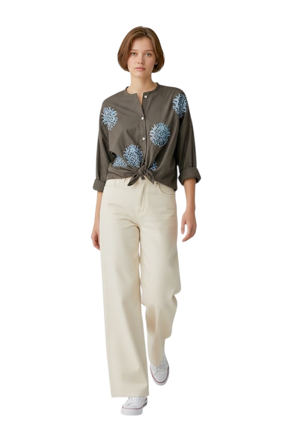 Susy Mix brown shirt
