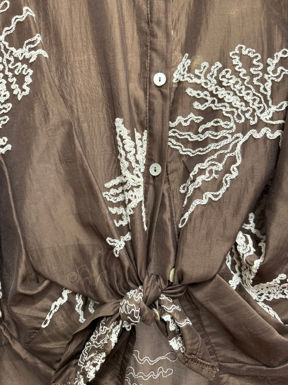 Susy Mix brown shirt